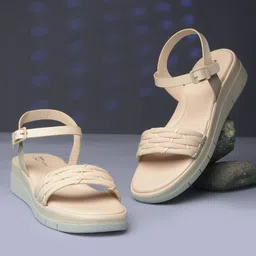 Bata comfit High-Top Platform Sandals-image-79