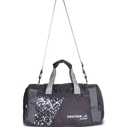 VECTOR X Printed Medium Foldable Sports or Gym Duffel Bag-5