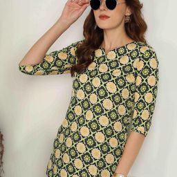 Moda Rapido Women Polyester Straight Kurtis-picture-25