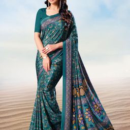 Jaanvi Ethnic Motifs Printed Saree-image-82