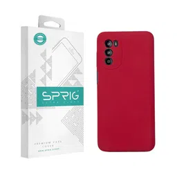 SPRIG Impact Resistant Shock Proof Silicone Motorola G52 Back Case-46