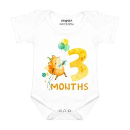Arvesa 3 Month Baby Printed Bodysuit-image-56