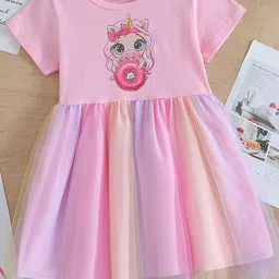 YK Print Fit & Flare Dress-picture-30