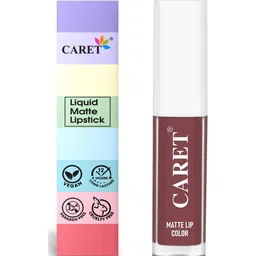 CARET ORGANIC Set Of 2 Super-Pigmented Liquid Matte Lipsticks - 2 ml Each - Brown 2 image 5