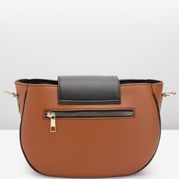 Mast & Harbour Colourblocked Structured Sling Bag image 4