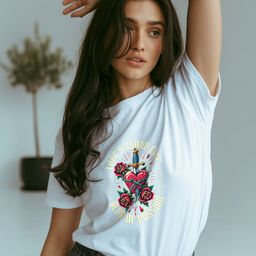 GRACE & JACK Graphic Printed Round Neck Short Sleeves Regular Fit T-Shirt-image-58