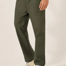 Styli Men Oversized Fit Open Hem Mid Rise Track Pants-picture-8