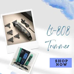 Allons Cordless Electric Beard Trimmer Kit with Hair Clipper & Adjustable Limiting Comb image 3