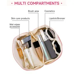 NFI essentials Textured Cosmetic Makeup Pouch image 2