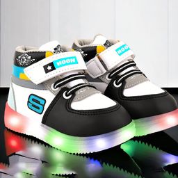 HOOH Now Comfort in Fashion Unisex Kids Colourblocked High-Top Sneakers-24