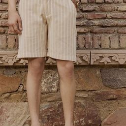 Andamen Men Striped Shorts-image-3