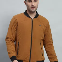 AR-FIT Men Water Resistant Zip Detail Bomber Jacket-picture-40