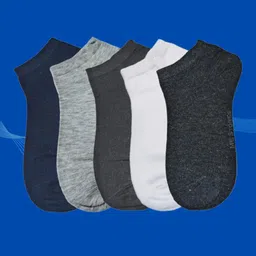 MJE 5-Pcs Ankle-Length Socks-23