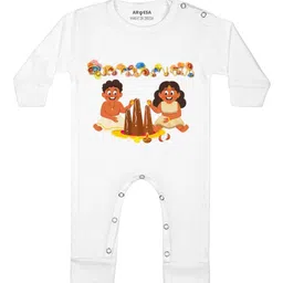 Arvesa Infants Printed Romper-picture-41