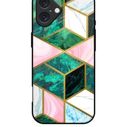QRIOH Abstract Printed iPhone 16 Plus Back Case Mobile Accessories-picture-26