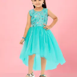 BAESD Floral Net Fit & Flare Dress-picture-18