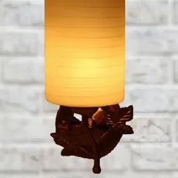 Somil Premium Designer Glass Wall / Night Lamp Elegant & Stylish Dcor Accent for Modern Interiors, Color- White, Size:- 19 X 17 X 29 CM-image-20