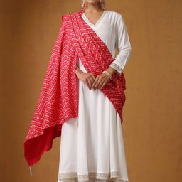 Khushal K Anarkali Kurta With Palazzos & Dupatta-image-31