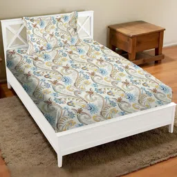 IVAZA Cotton Single Bedsheets-image-99