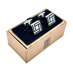 The Tie Hub Geometric Cufflink-image-7