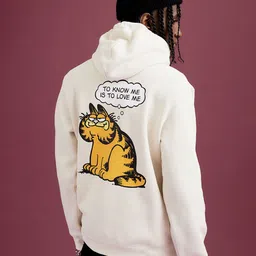 H&M Printed Long Sleeves Hoodie-image-82