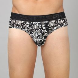 Van Heusen Innerwear Printed Microfiber Swift Dry Basic Brief IHIBRA1AP0140008-picture-49