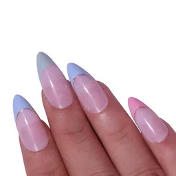 BEROMT Set Of 16 Salon Finish Press On Nail Tip With Application Kit - BFN313FN image 3