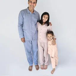 Snuggly Spaces Kids-Unisex Purple Nightdress-image-94
