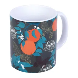 PENTADECO White & Blue Printed Ceramic Glossy Mugs Set of Cups and Mugs image 4