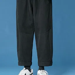 KPOP Men Solid Mid-Rise Original Trousers-image-29