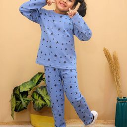 LITTLE GINNIE Unisex Kids Printed Top with Trousers-image-45