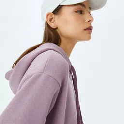 Koton Women Hooded Pullover Sweatshirt-image-27