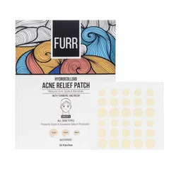 FURR Haldi & Neem Acne Relief Patches - 30 Patches image 1