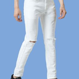 COMFITS Men Classic Slash Knee Stretchable Jeans-image-90