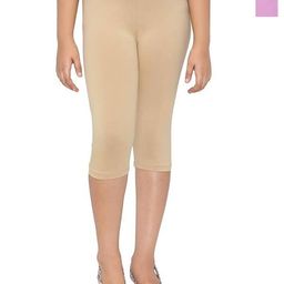FRENCH KLEIDER Girls Pack Of 2 Slim Fit Cotton Capris-picture-36