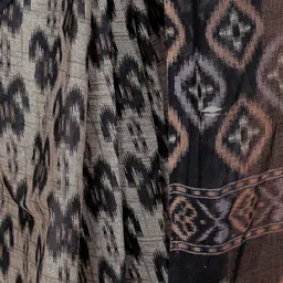 Jevi Prints Ethnic Motifs Pure Cotton Block Print Saree image 5