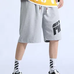 StyleCast x Revolte Men Typography Printed Mid-Rise Shorts-picture-38