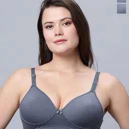 In Care Women Pack of 2 Medium Coverage Lightly Padded and Non-Wired Bra-25