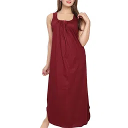 CINCO Women Square Neck Maxi Nightdress-picture-21