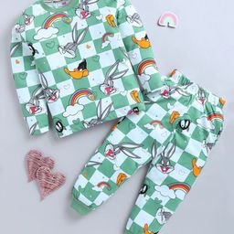 YK X Minute Mirth Boys Looney Tunes Printed Pure Cotton Clothing Set-picture-28