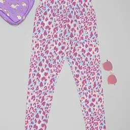 Pantaloons Junior Girls Printed Leggings-picture-47