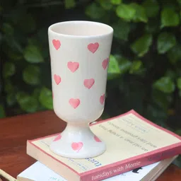 WEAVING HOMES White & Pink Printed Ceramic Glossy Mug 230 ml-image-19