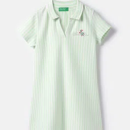 United Colors of Benetton Girls Striped T-shirt Dress-picture-38