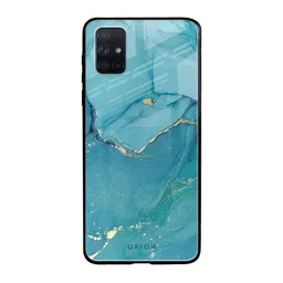 QRIOH Abstract Printed Samsung Galaxy A71 Back Case Mobile Accessories-image-98