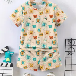 OMPAX Boys Printed T-shirt with Shorts-picture-12