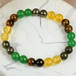 VIBESLE Unisex Beaded Elasticated Bracelet-88
