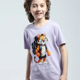 Monte Carlo Boys Graphic Printed Round Neck T-shirt-image-50