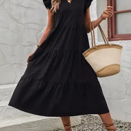 all about you Women A-Line Midi Dress-image-27
