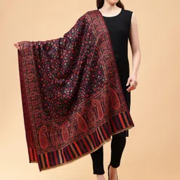 Moda Chales Women Floral Woven Design Shawl-picture-48