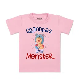 Arvesa Kids Typography Printed Short Sleeves T-shirt-picture-22